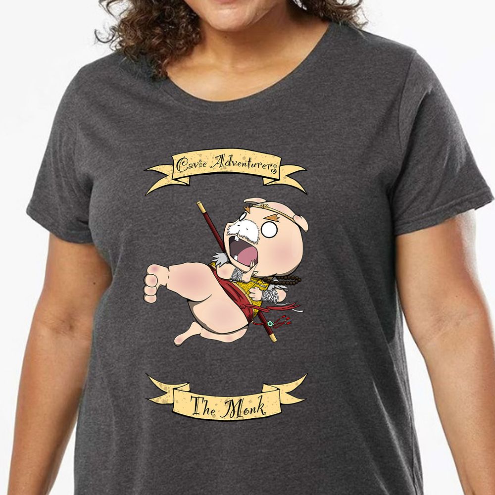 Ladies Curvy Jersey - 4XNEHWG6 - model - 0