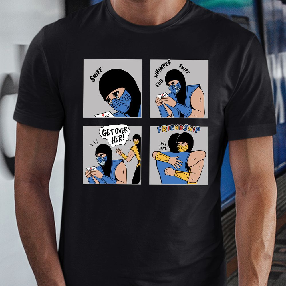 Classic Unisex T-Shirt - QX354A1R - model - 0