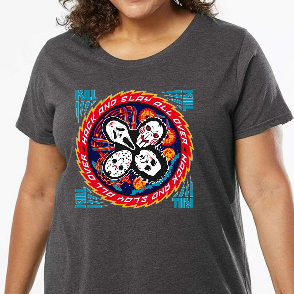 Ladies Curvy Jersey - X85DU5LA - model - 0