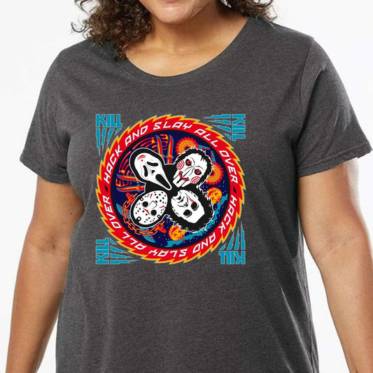 Ladies Curvy Jersey - X85DU5LA - model - 0