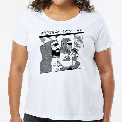 Ladies Curvy Jersey - 8LJ4MA2Q - model - 0