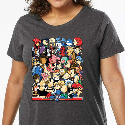 Ladies Curvy Jersey - A7A2ZN65 - model - 0