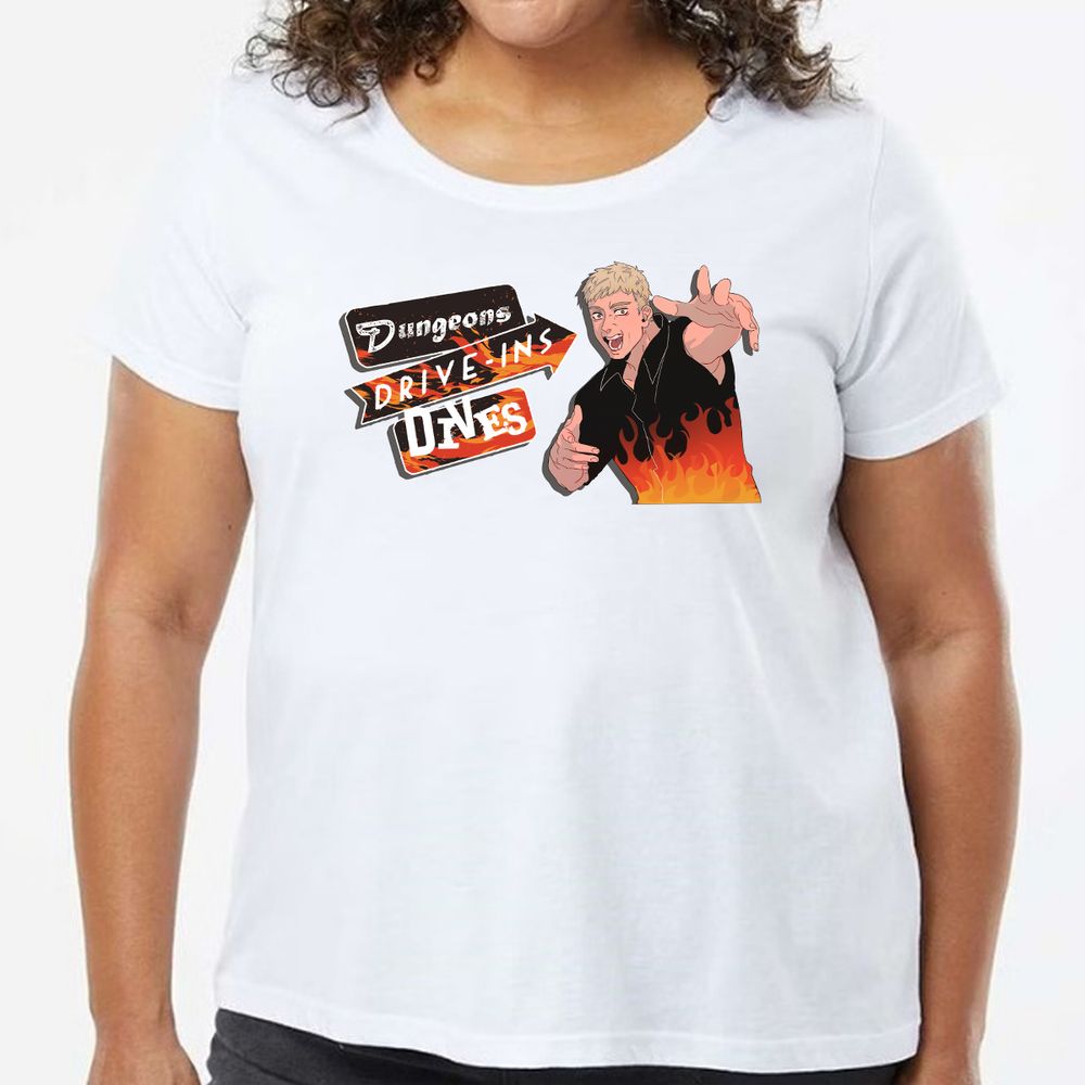 Ladies Curvy Jersey - 6SL4F4R6 - model - 0