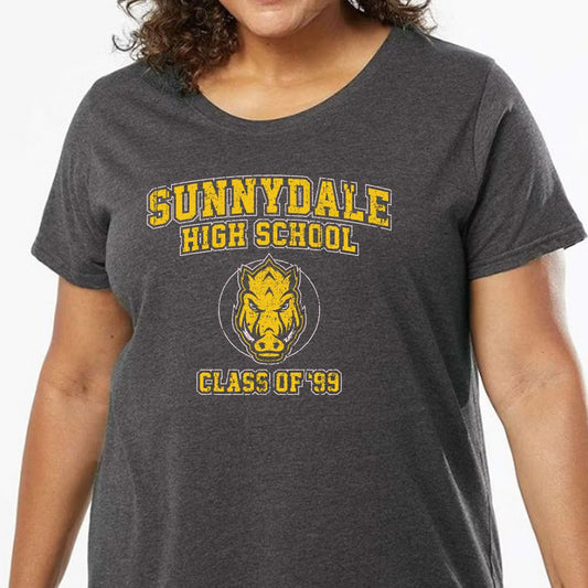 Ladies Curvy Jersey - Q5RGHG95 - model - 0