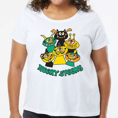 Ladies Curvy Jersey - T49CLR98 - model - 0