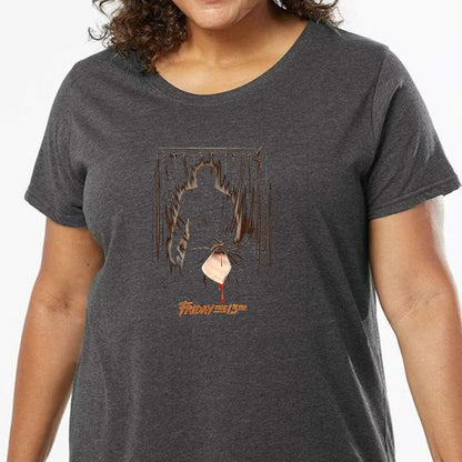 Ladies Curvy Jersey - PFXYLPFK - model - 0