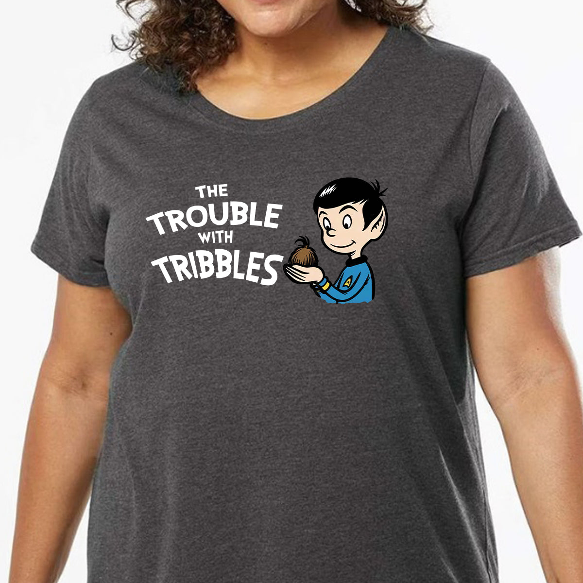 Ladies Curvy Jersey - SGQXUHA4 - model - 0