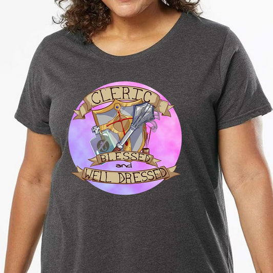 Ladies Curvy Jersey - LMTM3CBY - model - 0