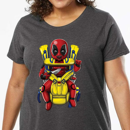 Ladies Curvy Jersey - U39L7A3T - model - 0