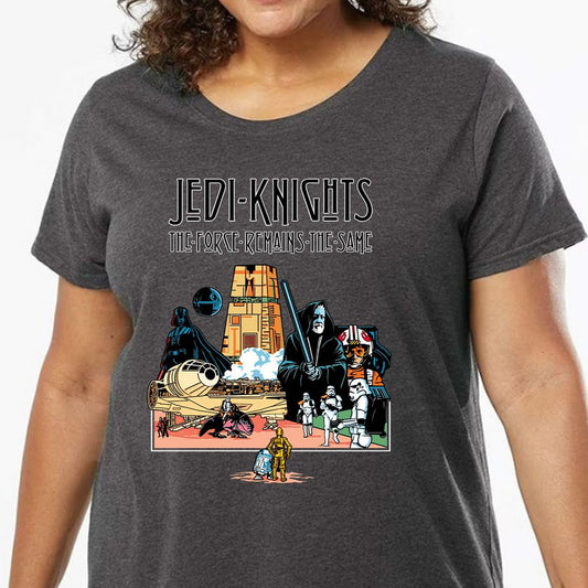 Ladies Curvy Jersey - LWCGJELQ - model - 0