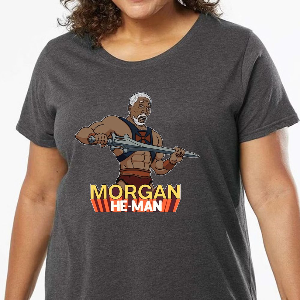 Ladies Curvy Jersey - C5ZA7Q7J - model - 0