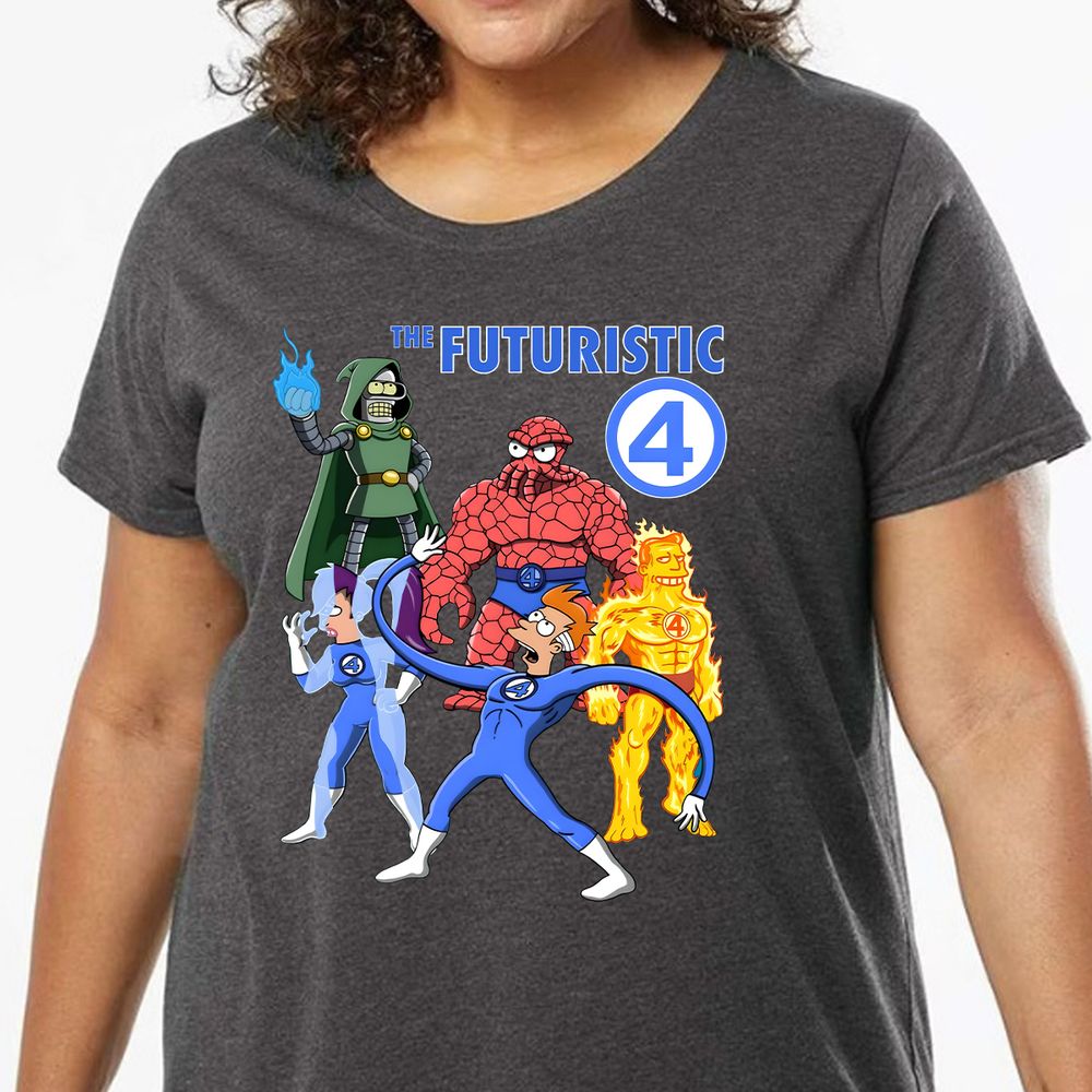 Ladies Curvy Jersey - QGUVMB67 - model - 0