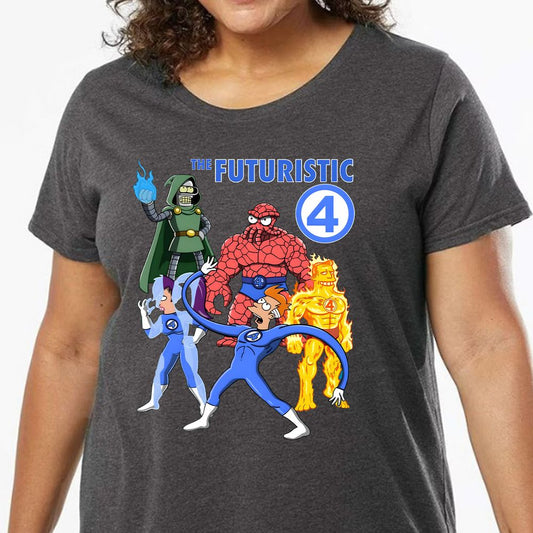 Ladies Curvy Jersey - QGUVMB67 - model - 0