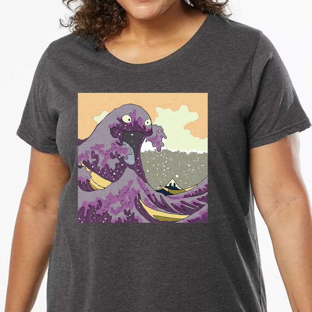 Ladies Curvy Jersey - 9D15JCWR - model - 0