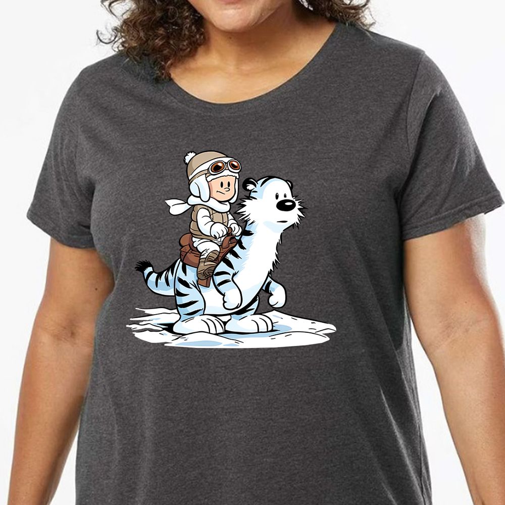 Ladies Curvy Jersey - LWYL9PGF - model - 0