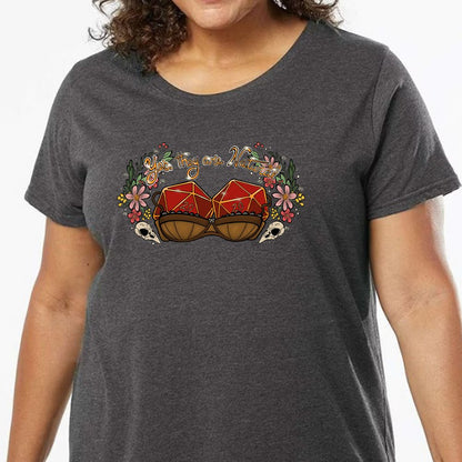 Ladies Curvy Jersey - A1S7LCDT - model - 0