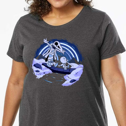 Ladies Curvy Jersey - JVZJ1FMF - model - 0