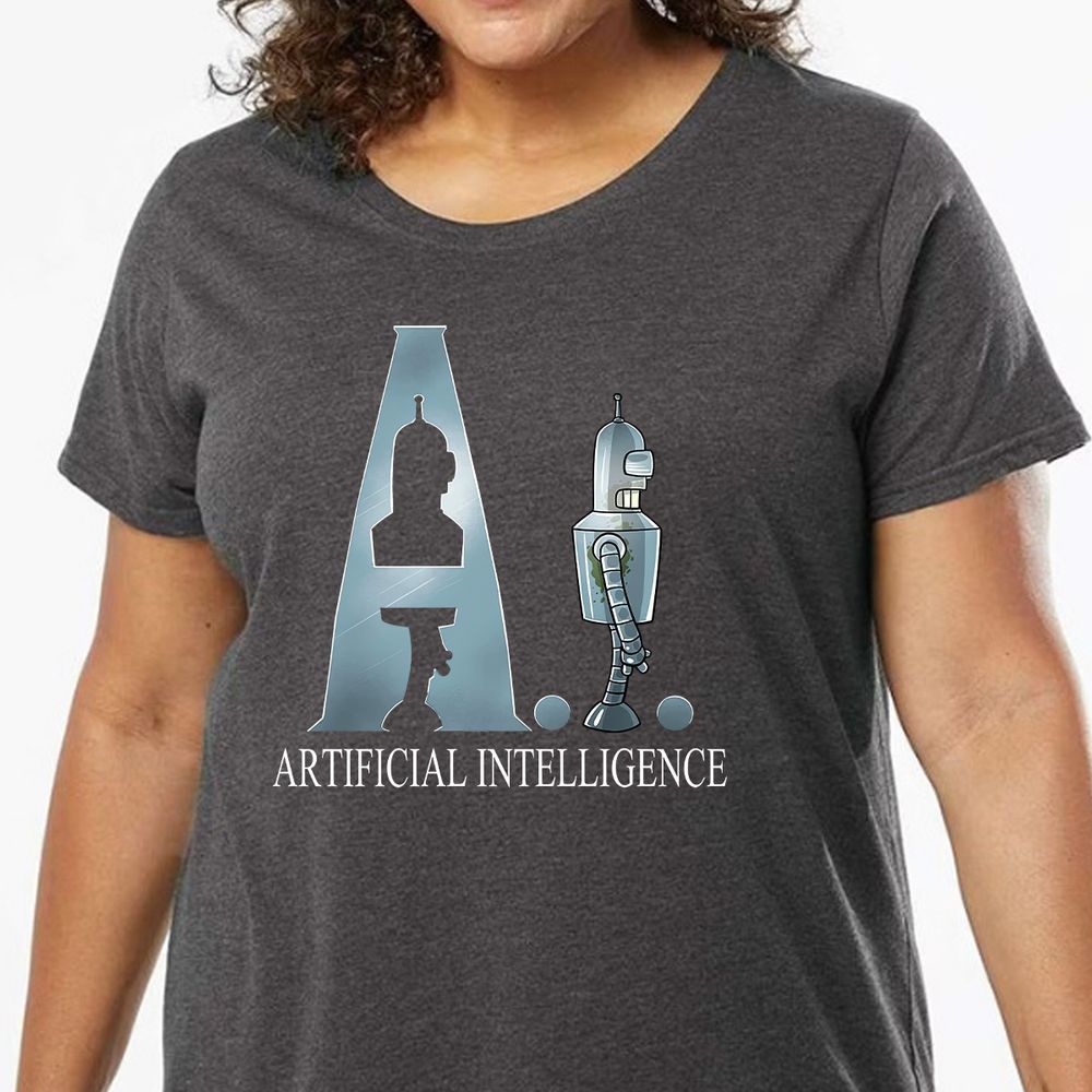 Ladies Curvy Jersey - 6RYAPB6U - model - 0