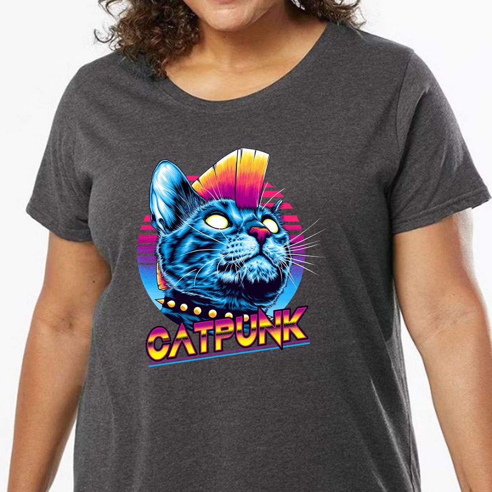 Ladies Curvy Jersey - GC7NJJ5H - model - 0