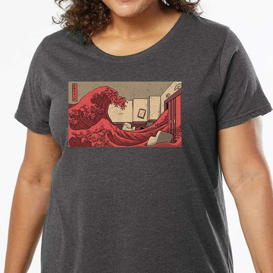 Ladies Curvy Jersey - A38MK3V9 - model - 0