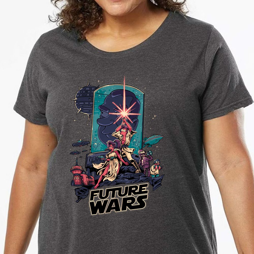 Ladies Curvy Jersey - CWDC3WV6 - model - 0