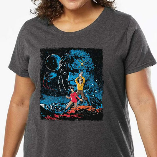 Ladies Curvy Jersey - LSJ7Q4L5 - model - 0