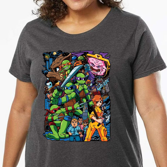 Ladies Curvy Jersey - F4965KFA - model - 0