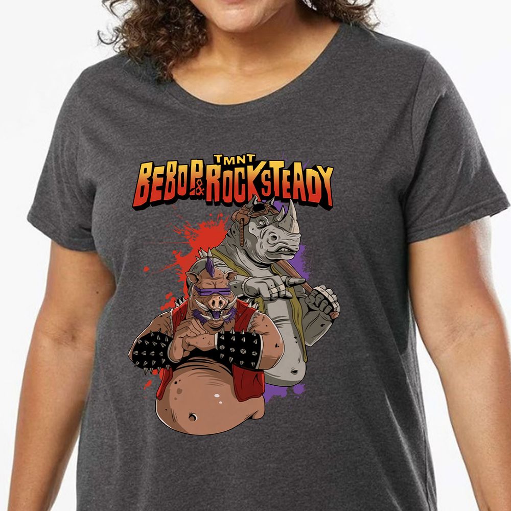 Ladies Curvy Jersey - GC7TBLG5 - model - 0