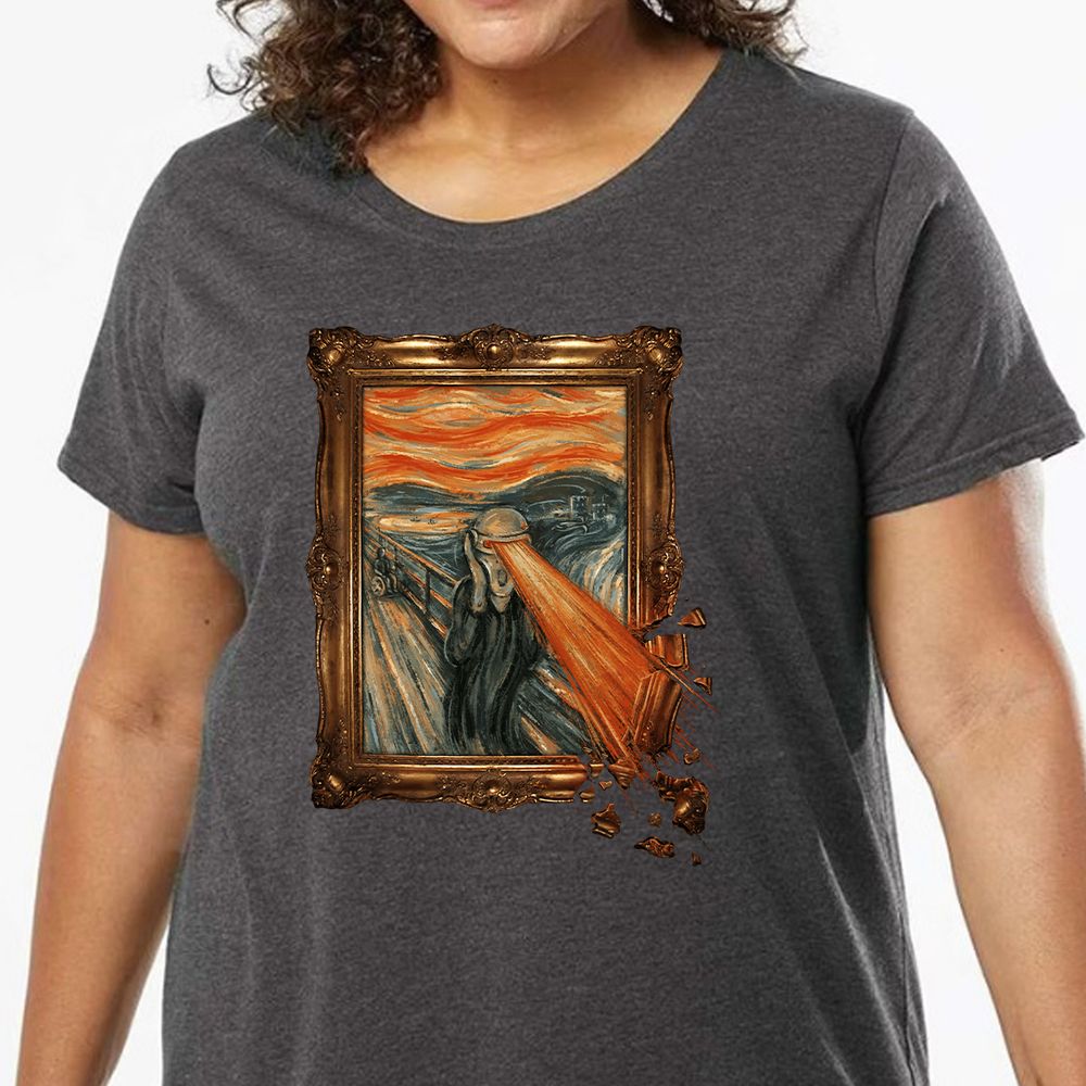 Ladies Curvy Jersey - X8RE9MYF - model - 0