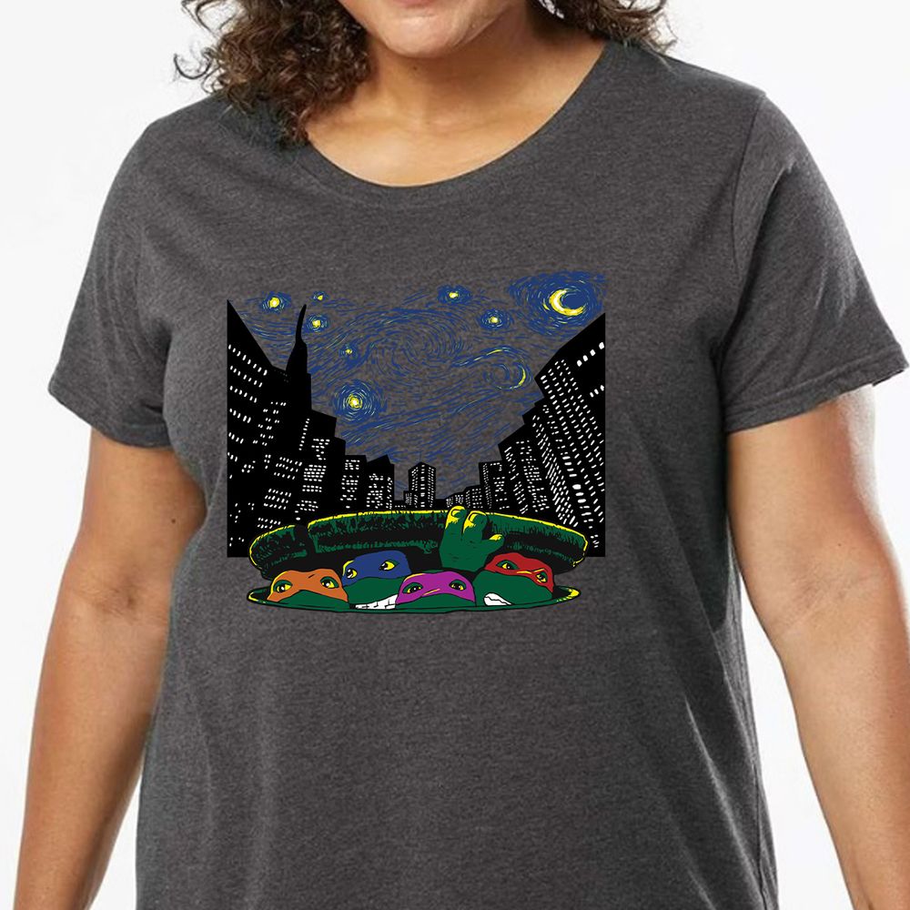 Ladies Curvy Jersey - VW5NBMQ7 - model - 0