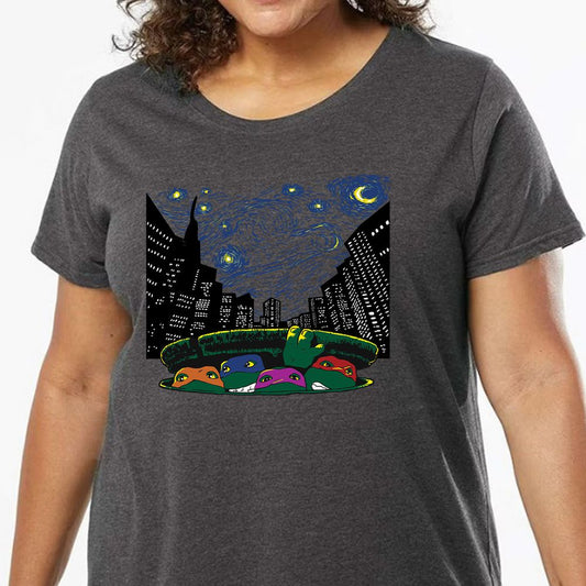 Ladies Curvy Jersey - VW5NBMQ7 - model - 0