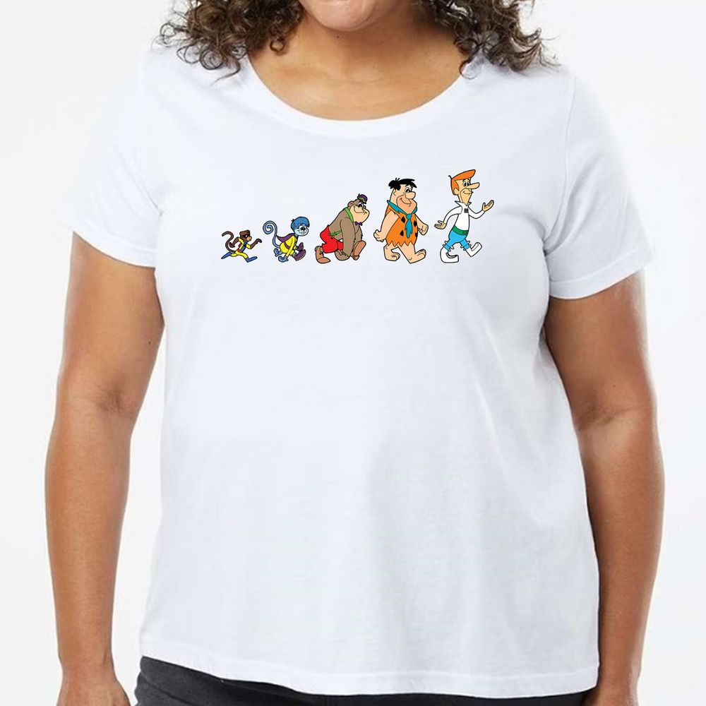 Ladies Curvy Jersey - U2QBYEJ9 - model - 0