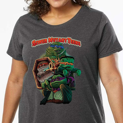 Ladies Curvy Jersey - X3XBLEZV - model - 0