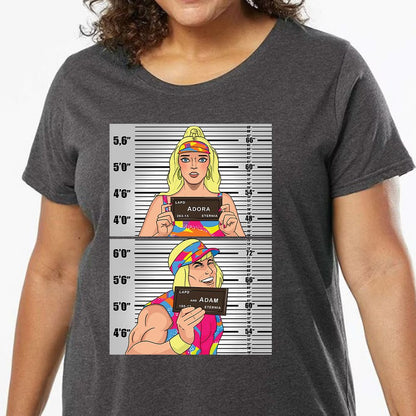 Ladies Curvy Jersey - M6A61WQ3 - model - 0