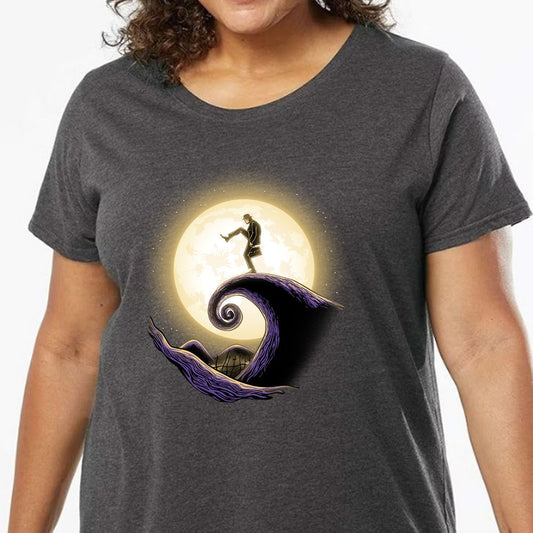 Ladies Curvy Jersey - LA1DBR3P - model - 0