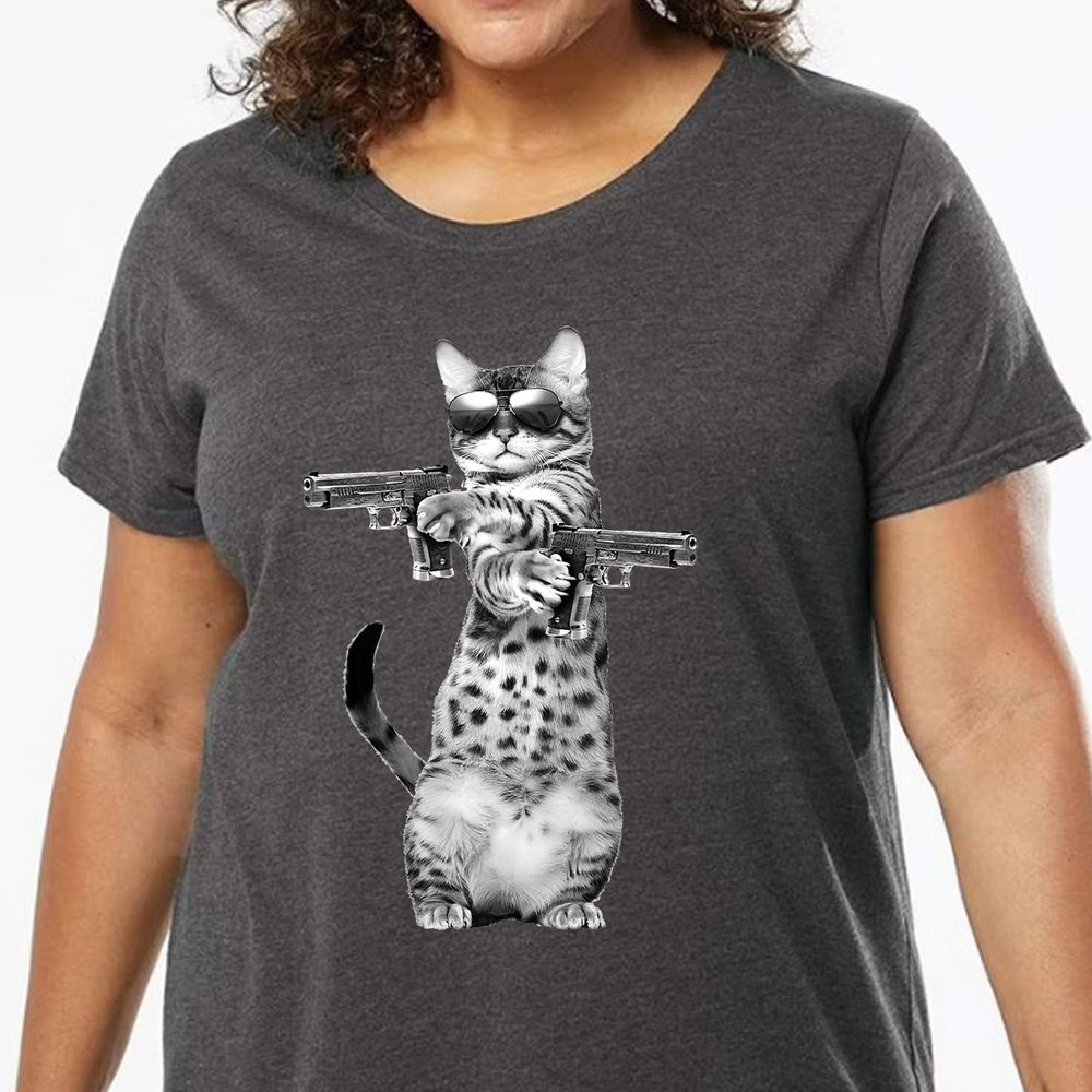 Ladies Curvy Jersey - G443LFK7 - model - 0