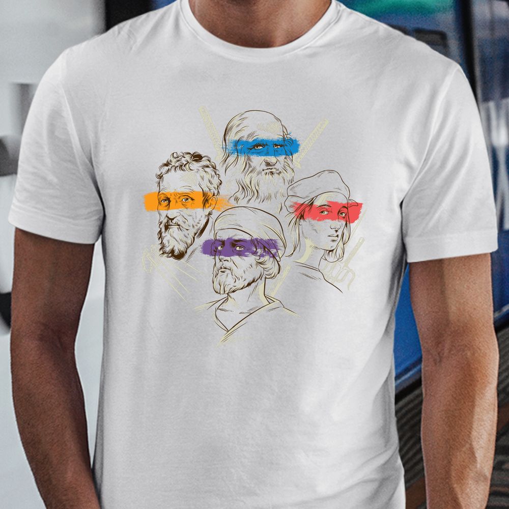 Classic Unisex T-Shirt - PW53K4LJ - model - 0