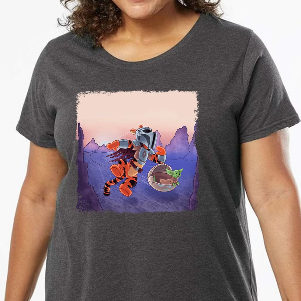 Ladies Curvy Jersey - KHTWFBDH - model - 0