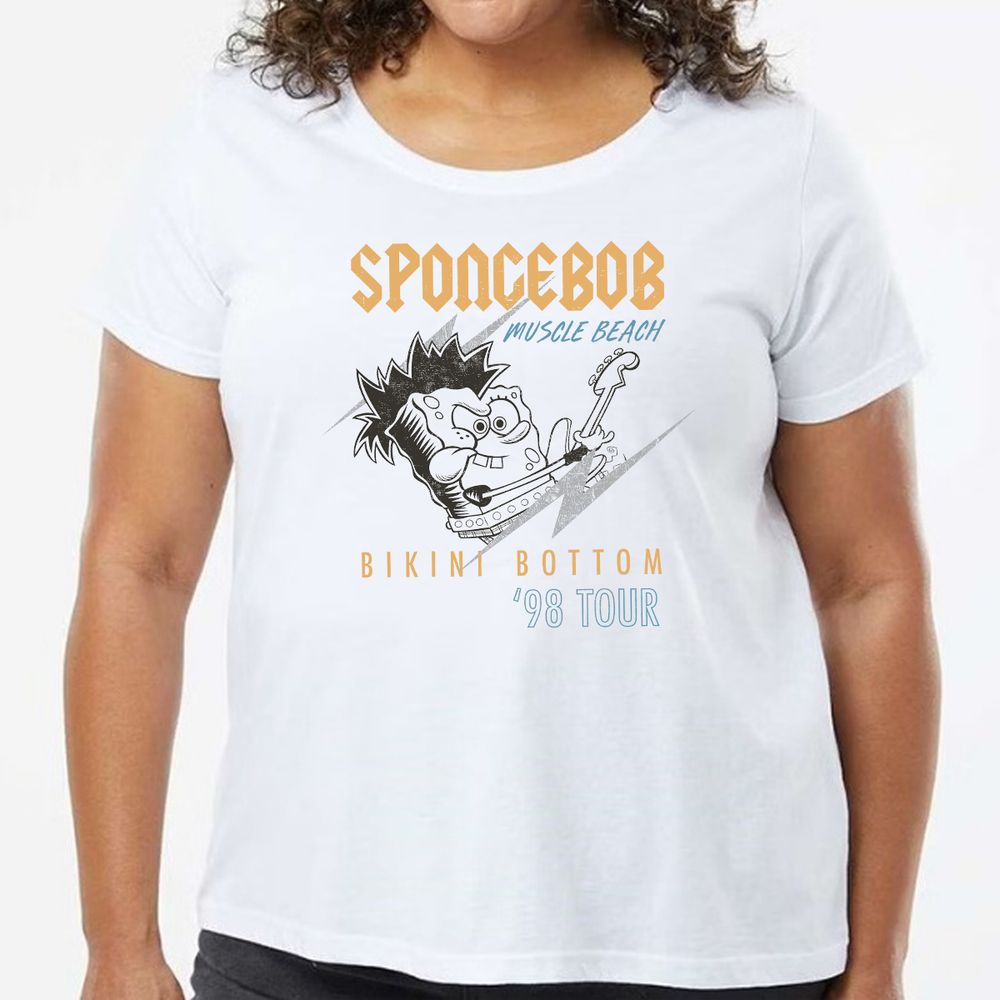 Ladies Curvy Jersey - YM844943 - model - 0