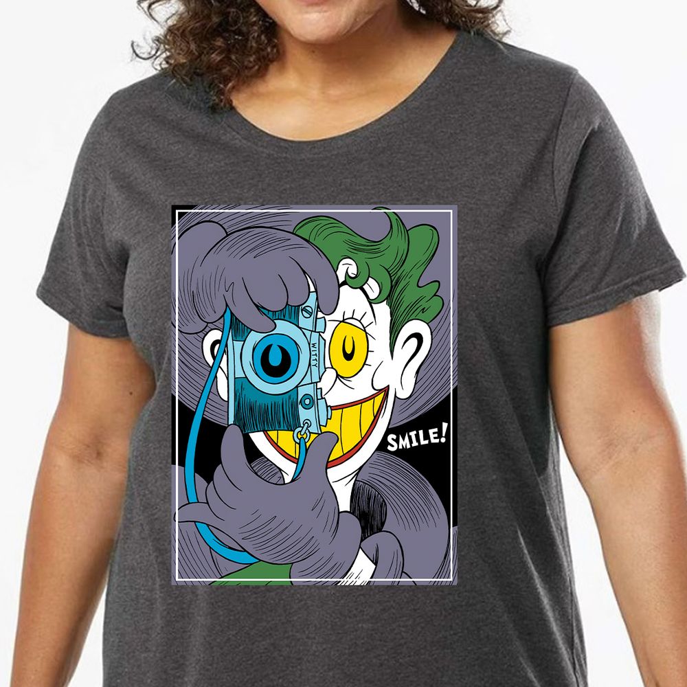 Ladies Curvy Jersey - BG2E6E6Y - model - 0