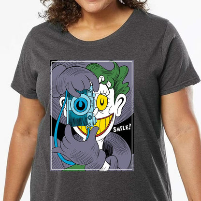 Ladies Curvy Jersey - BG2E6E6Y - model - 0