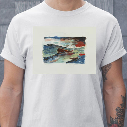 Classic Unisex T-Shirt - GHEZDJBG - model - 0