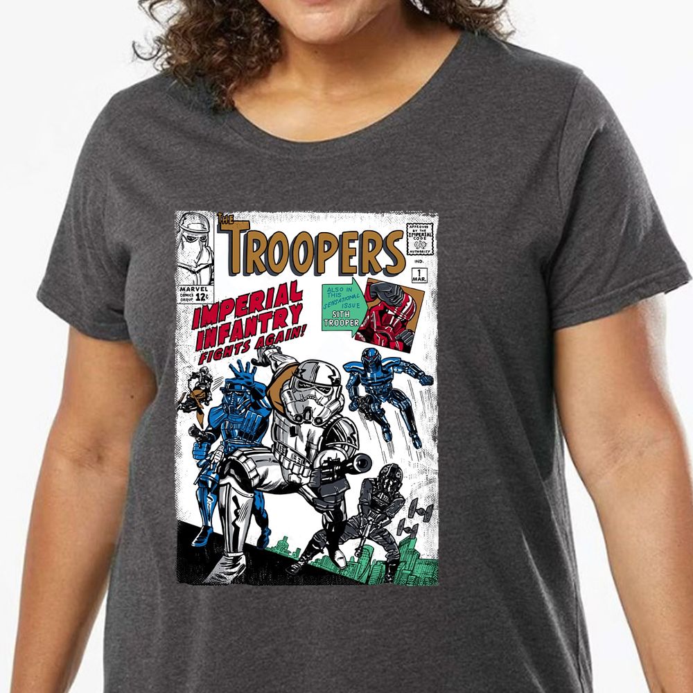 Ladies Curvy Jersey - EG1ED326 - model - 0