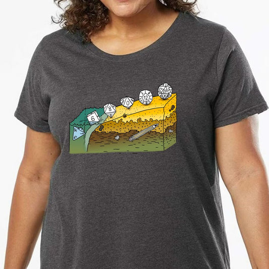 Ladies Curvy Jersey - FPTUV1JQ - model - 0