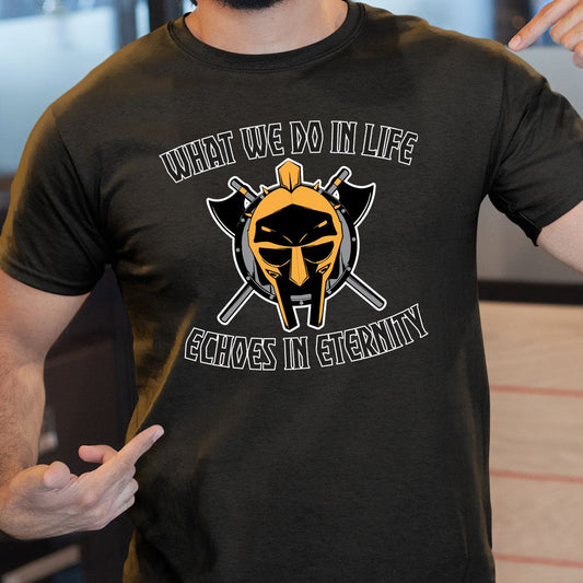 Classic Unisex T-Shirt - YQUESVSK - model - 0