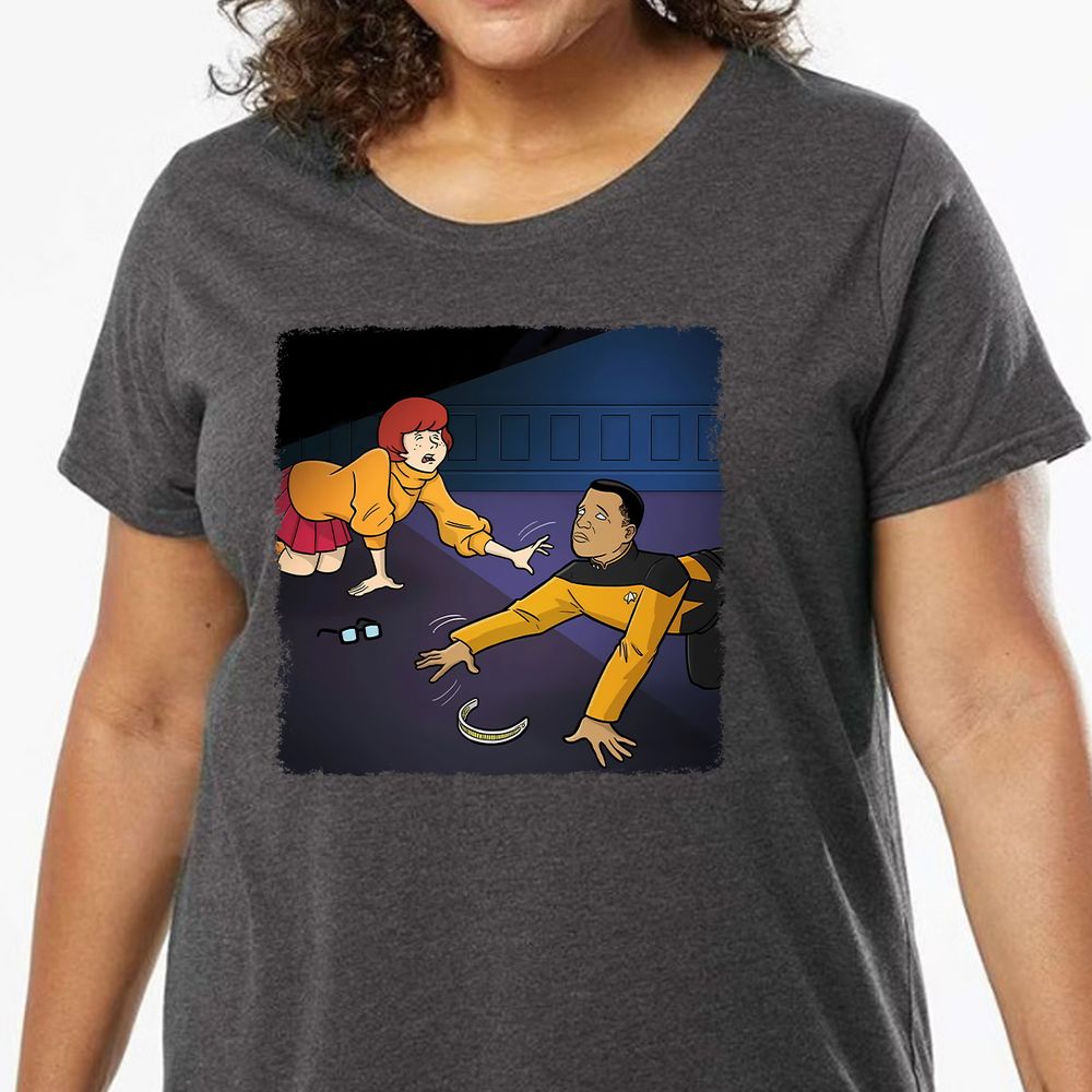 Ladies Curvy Jersey - BZBZKLEA - model - 0