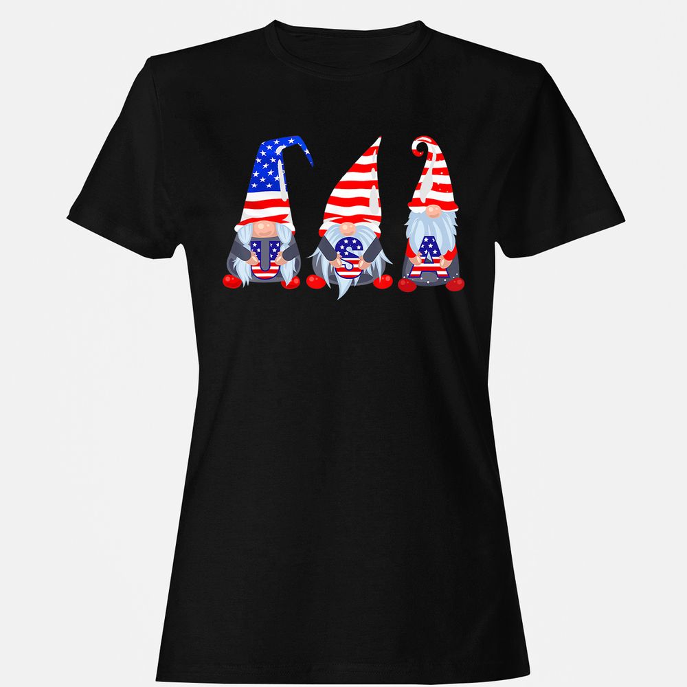 Women's T-Shirt - S8QGVUQ9 - Black - 1