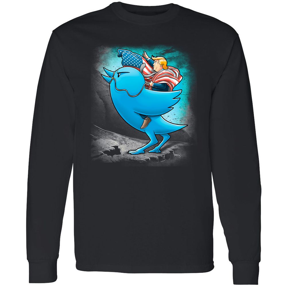 Long Sleeve T-Shirt - ZCC77V8Y - Black - 1