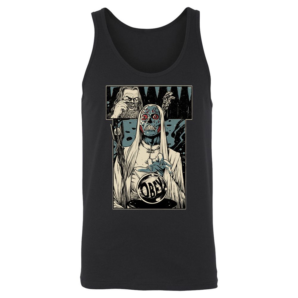 Unisex Jersey Tank - SC9UWV1R - Black - 1