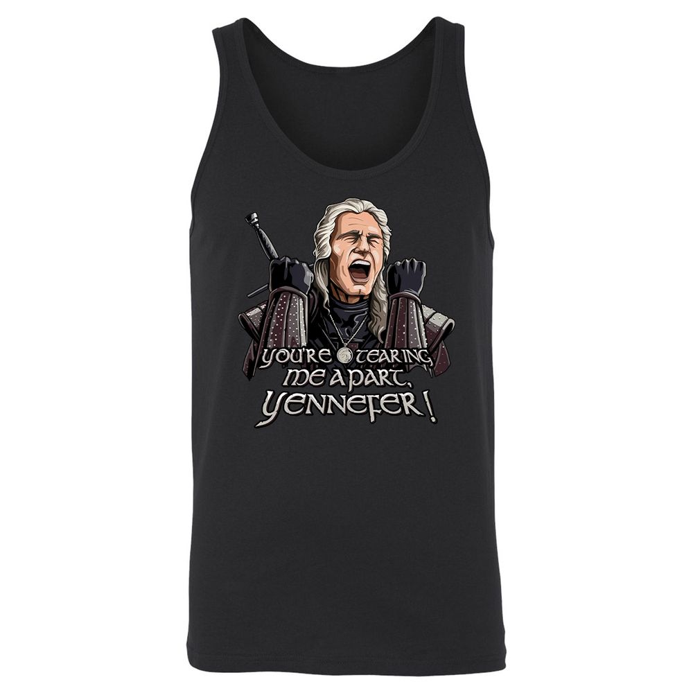 Unisex Jersey Tank - DC1UTBUL - Black - 1